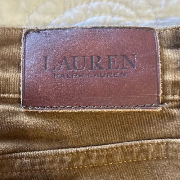 LAUREN- Ralph Lauren Brown Corduroy Pants. Size 10. Old Money. Academia. - Picture 5 of 7
